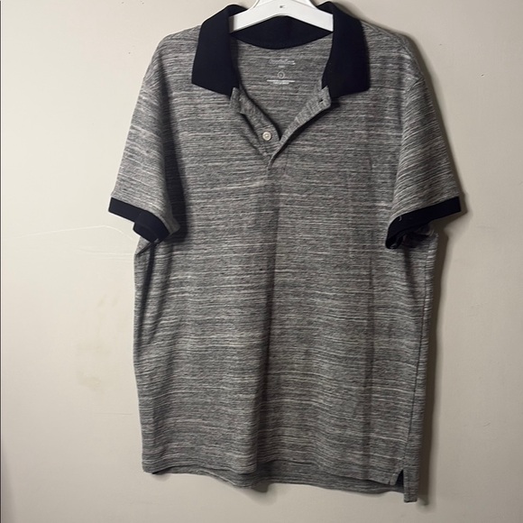 Goodfellow & Co Gray Polo Shirt with Black Accents - Picture 1 of 7